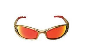 CAS11640, Fuel Safety Glasses, Metallic Sand Frame With Red
